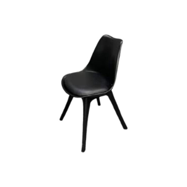 Minimal Cafeteria Chair – Black Finish