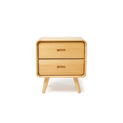 Compact Scandinavian Style Bedside Table