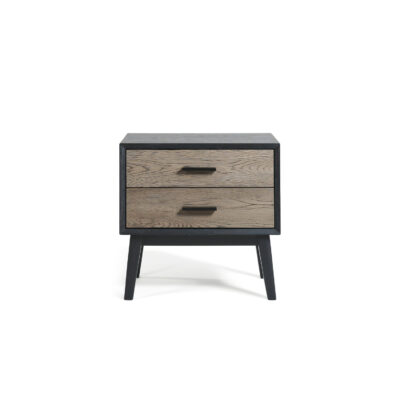 Dual Tone Modern Bedside Table