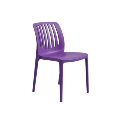 Purple Stackable Cafeteria Chair | Commercial Dining Chair