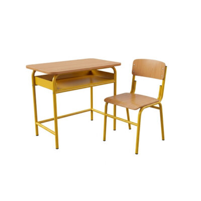 Primary School Desk and Chair Set