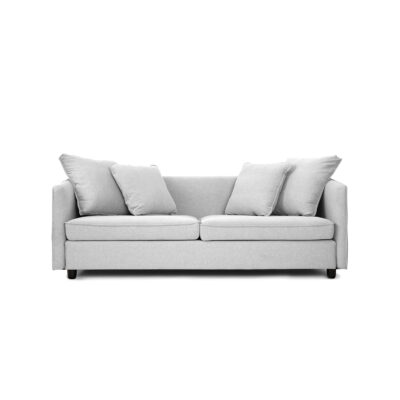 Classic Grey Sofa Set | Comfortable Fabric Sofa