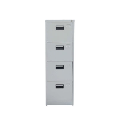 4 Drawer Tall Steel Filing Cabinet for Office Storage