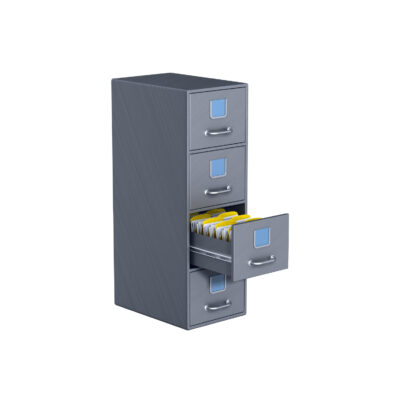 Heavy Duty Steel Cabinet with Secure Locking Drawers