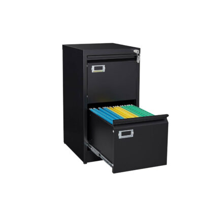 Steel Filing Cabinet with File Organizer Drawer