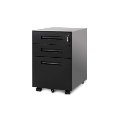 Mobile Steel Drawer Cabinet with Lock and Wheels