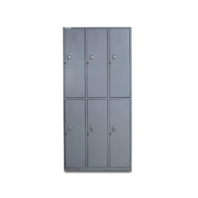 Six Door Steel Locker Cabinet for Commercial Use