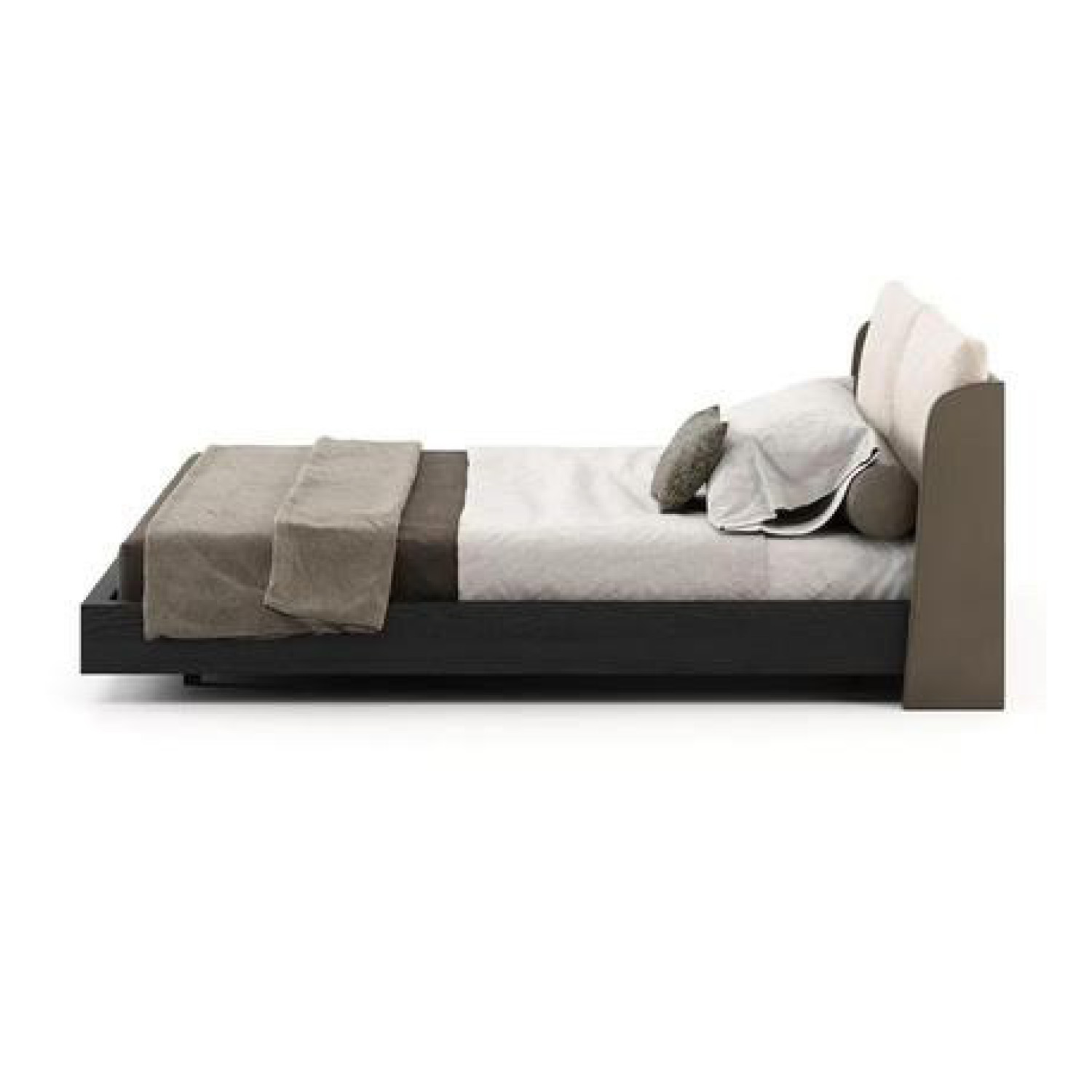 Low Height Contemporary Platform Bed