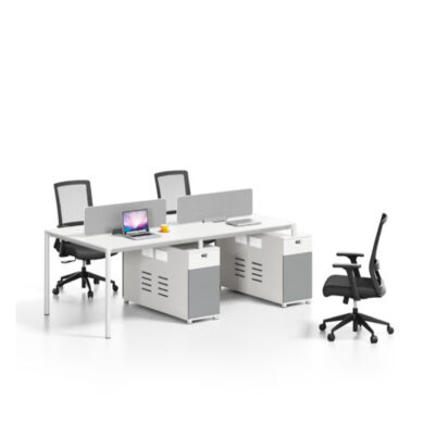 Modern Office Workstation Desk with Storage