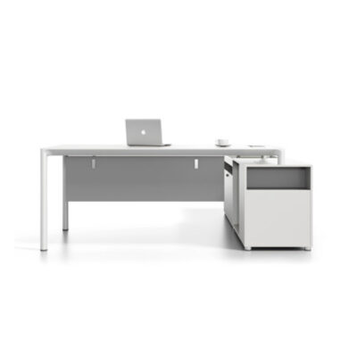 Compact Office Workstation with Drawer Unit
