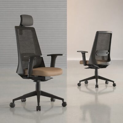 High Back Mesh Office Chair with Lumbar Support