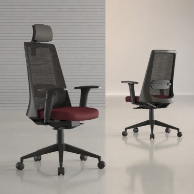 Ergonomic Office Chair with Cushioned Seat