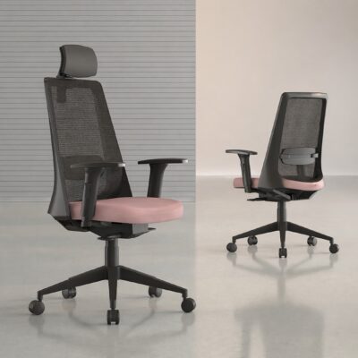 Executive Office Chair with Mesh Back Support